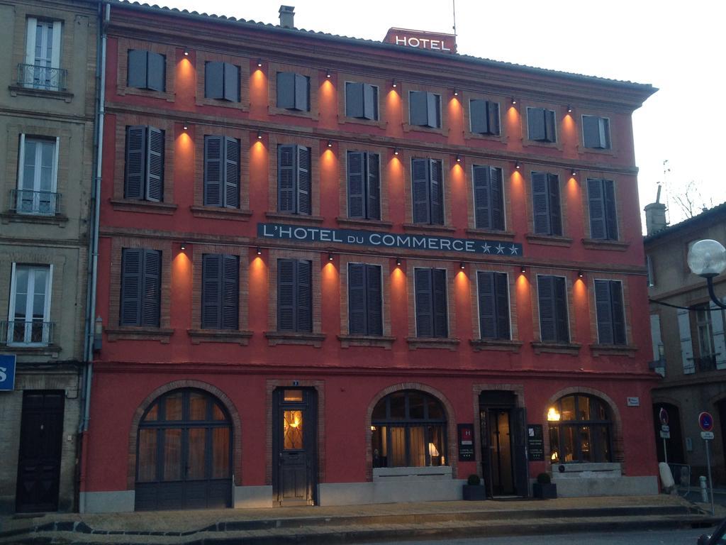 Hotel Du Commerce Montauban Eksteriør bilde